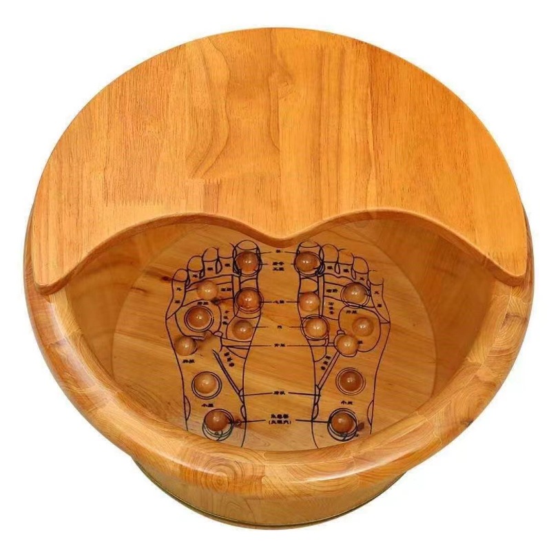 Cedar Wood Foot Soaking Bucket - Spa & Wellness Dr Roy Sothers review and price