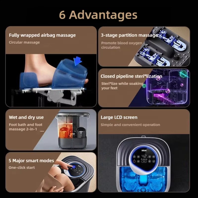 Portable Electric Foot Massage - Spa & Wellness Dr Roy Sothers review and price