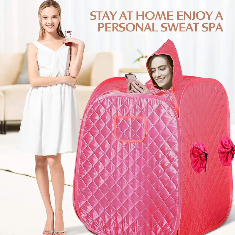 Portable Mini Sauna Steamer fo - Spa Wellness Family review and price