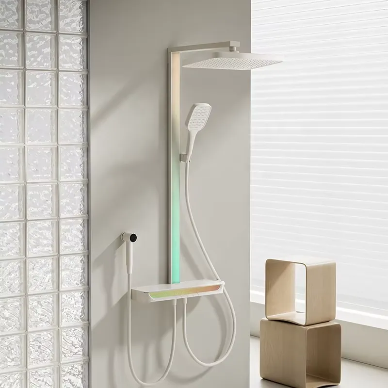 Brass Digital Waterfall Shower - Spa & Wellness Dr Roy Sothers review and price